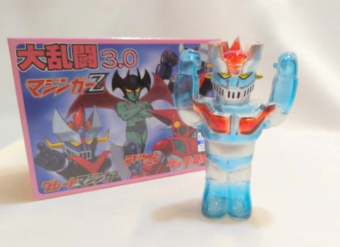 KAIJU ONE Mazinger Z Super Brawl ver.3.0 Mazinger Z Finger Puppet Clear Blue Molding/Red/Silver