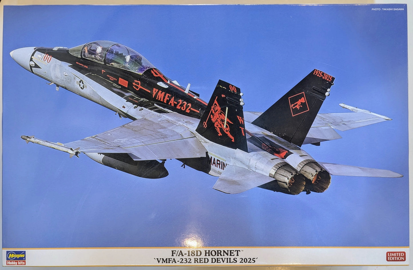 Hasegawa 1/48 F/A-18D Hornet `VMFA-232 Red Devils 2025`