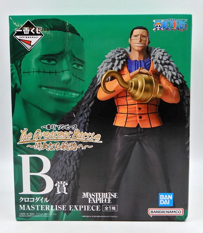 Bandai Spirits Ichiban Kuji One Piece The Greatest Battle To the Great Line B-Prize Crocodile MASTERLISE EXPIECE