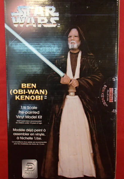 POLYDATA PRE PAINTED VINYL MODEL KIT BEN (OBI WAN) KENOBI 1/6 Scale
