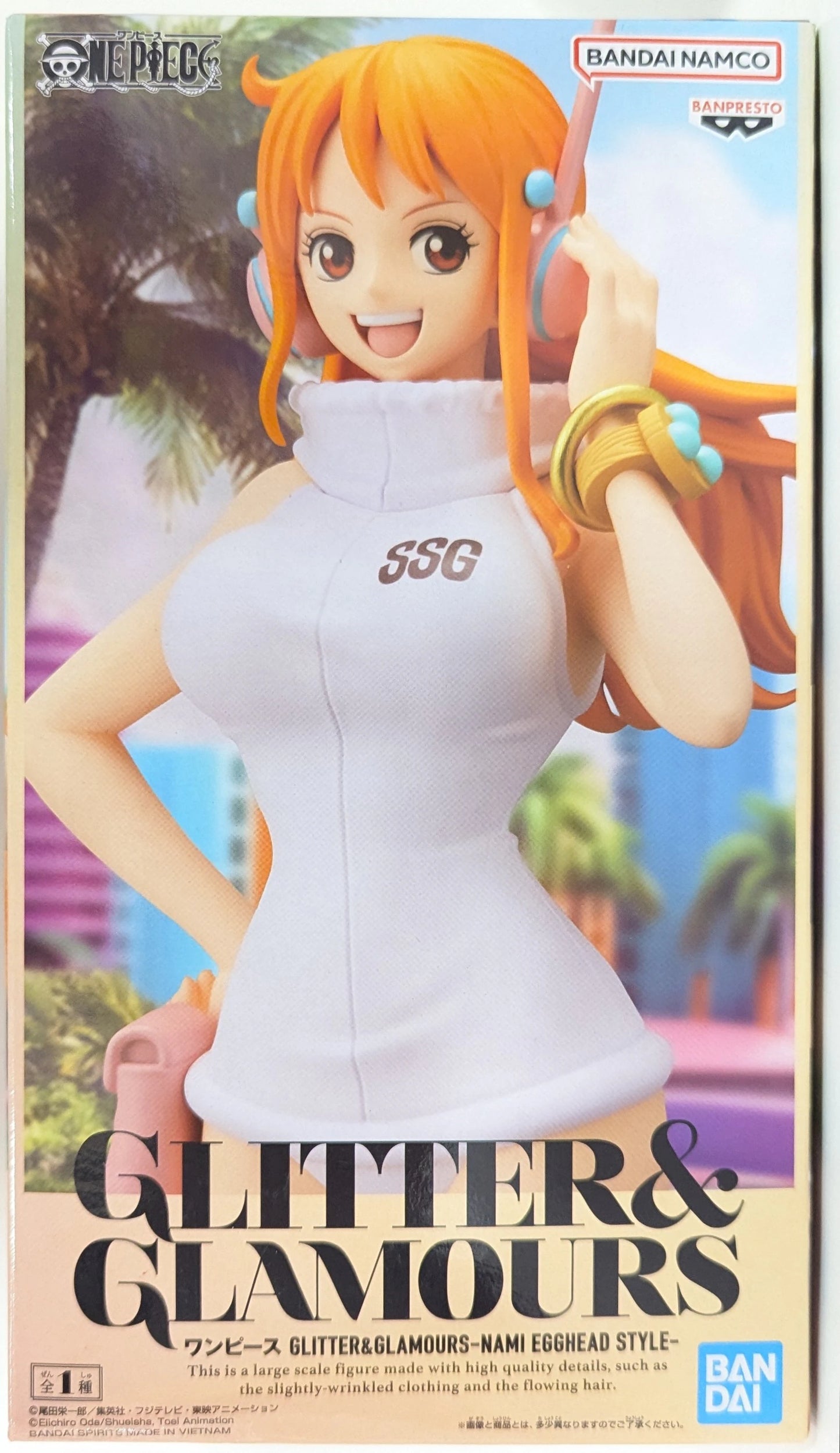 BANDAI SPIRITS GLITTER and GLAMOURS NAMI EGGHEAD STYLE Nami head Edition