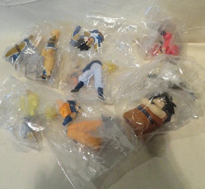 Bandai Dragon Ball Z 09 Saiyan Assault HG Complete 7 Type Set