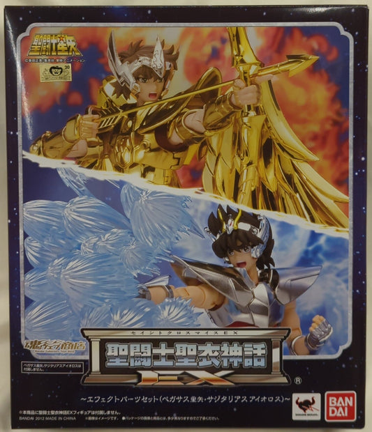 BANDAI Saint Seiya Myth Cloth EX / Effect parts set Masami Kurumada pagasus & Sagittarius / Effect set Tamashii Web Limited Edition