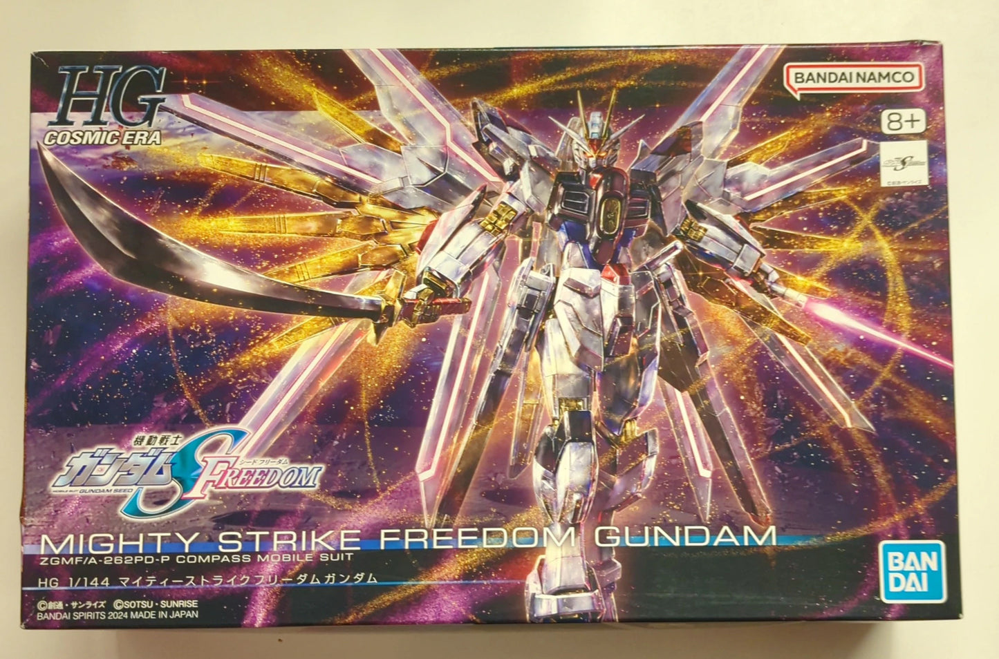 BANDAI SPIRITS HG 1/144 Mobile Suit Gundam SEED FREEDOM Mighty Freedom Gundam 250