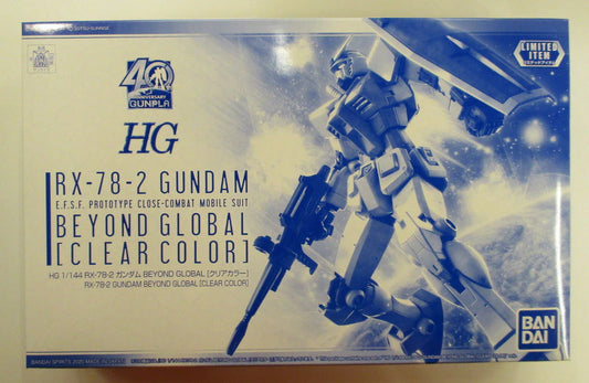 Bandai Spirits HG RX-78-2 Gundam BEYOND GLOBAL [Clear Color]