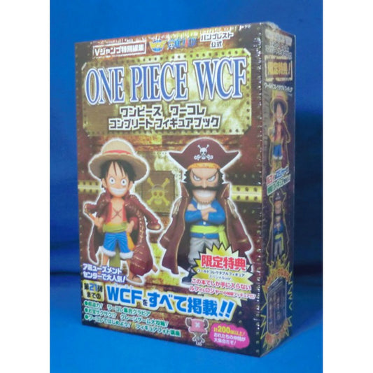One Piece World Collectable Work Collection Complete Figure Book with Luffy & Roger