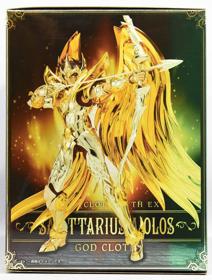 BANDAI SPIRITS Saint Seiya Myth Cloth EX Masami Kurumada Sagittarius Aiolos (God Cloth) / God Cloth Resale Edition