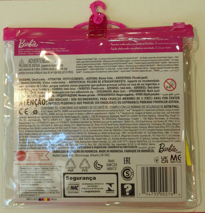 Mattel - Barbie Fashion Dress 2-Pack Hibiscus Pattern Dress HBV72
