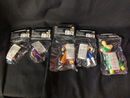 Banpresto Collectible Soft Vinyl Figures Part 1 Complete 5 Piece Set