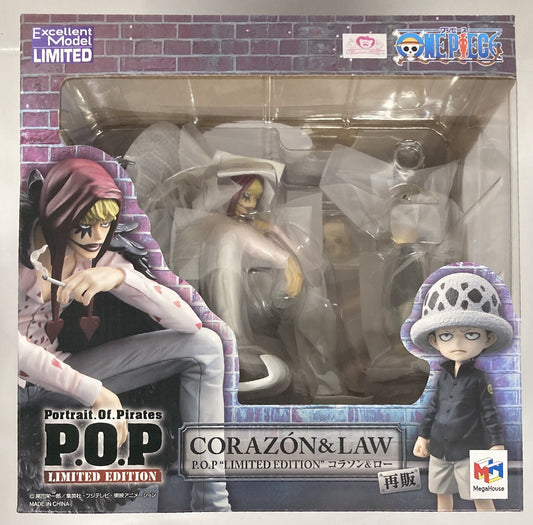 MegaHouse POP LIMITED EDITION Corazon and Law reprint