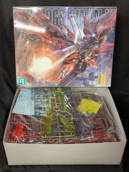 Bandai Spirits MG 1/100 Bandai Namco version Mobile Suit Gundam Unicorn Sinanju(Anime ver.) 15+ rating