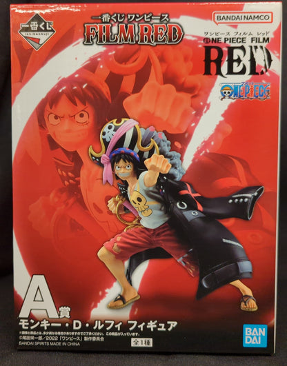 Bandai Spirits Ichiban Kuji One Piece FILM RED A-Prize Monkey D. Luffy Figure