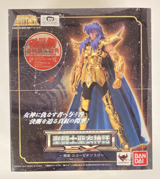 BANDAI Saint Cloth Myth EX Scorpio Milo - With first effect and bonus