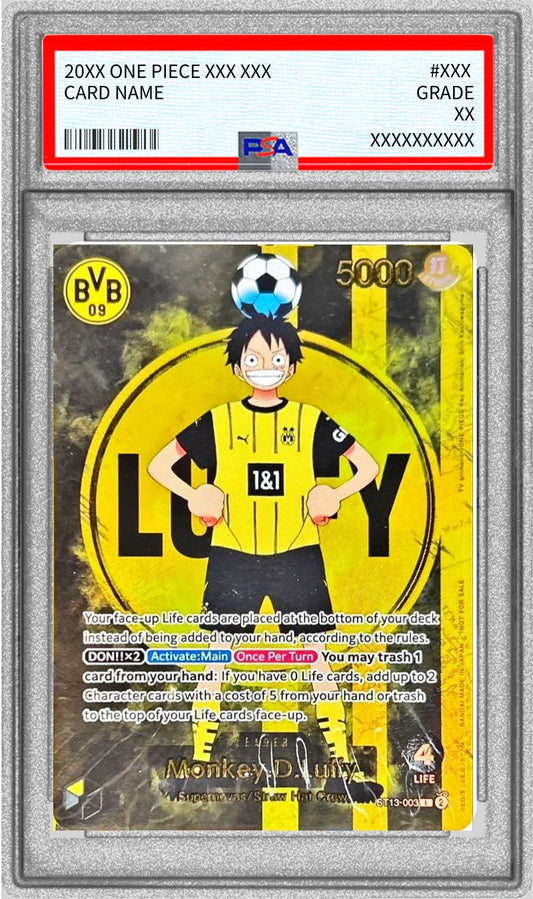 [PSA10 Appraised] Monkey D. Luffy (English version/Dortmund) [L] {ST13-003}