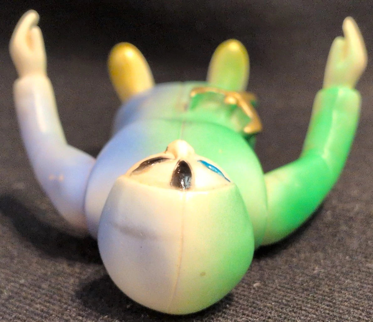 Popy Go Nagai Baron Ashura White molded with purple paint 120mm