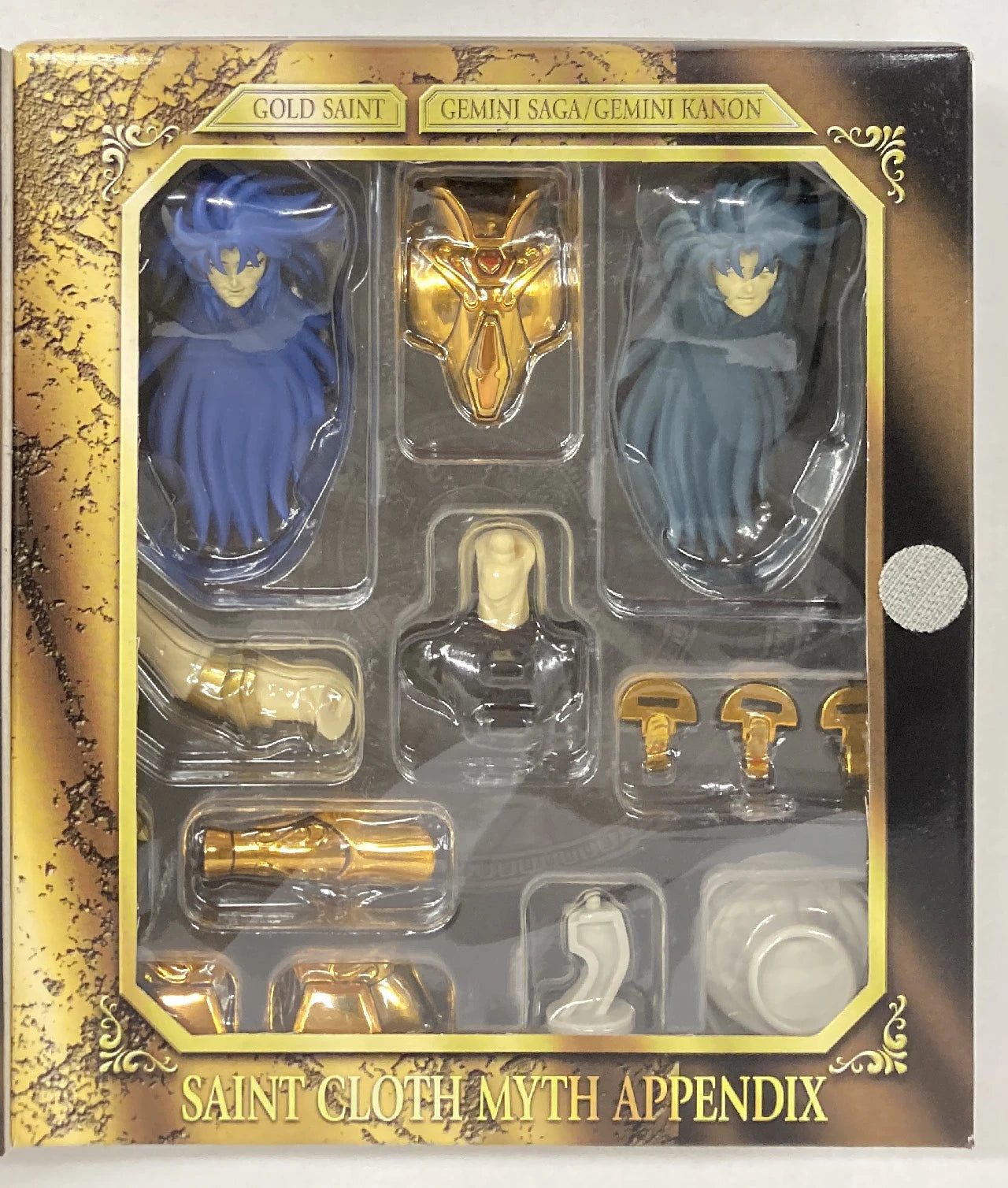 BANDAI Saint Seiya Myth Cloth APPENDIX/ Appendix Masami Kurumada Gemini Saga Gemini Kanon