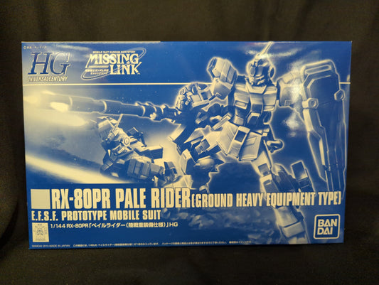 Bandai HGUC 1/144 Mobile Suit Gundam Gaiden Missing Link Pale Rider Heavy Ground Equipment