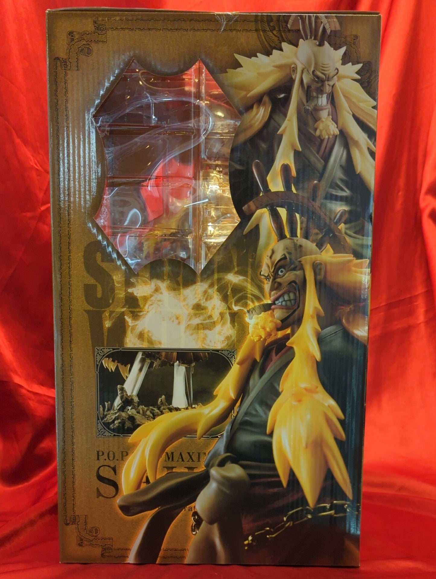 MegaHouse POP Strong Edition Maximum One Piece Golden Lion Shiki