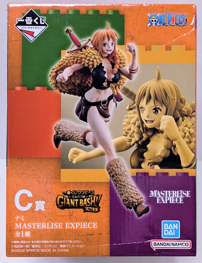 RFTERM0TOKEN Kuji One Piece -Elbaf Arc- GIANT BASH!! Vol.1 C-Prize Nami MASTERLISE EXPIECE