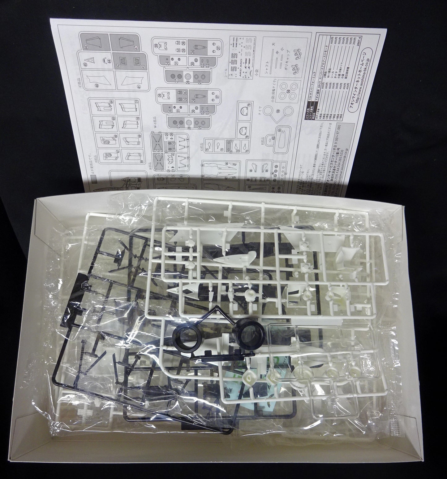 Aoshima 1/24 scale aoi ogre AN-21 Super Aero Boost Mode 14