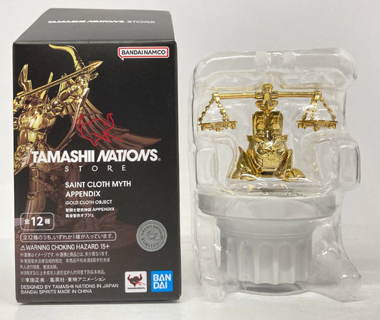 BANDAINAMCO/BANDAISPIRITS Saint Seiya Myth Cloth APPENDIX Libra Live Lacrosse Gold Cloth Object Resale Edition