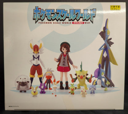 Bandai Pokemon Scale World Galar Region Pocket Monsters 1 Box set Pokemon Scale World Galar Region