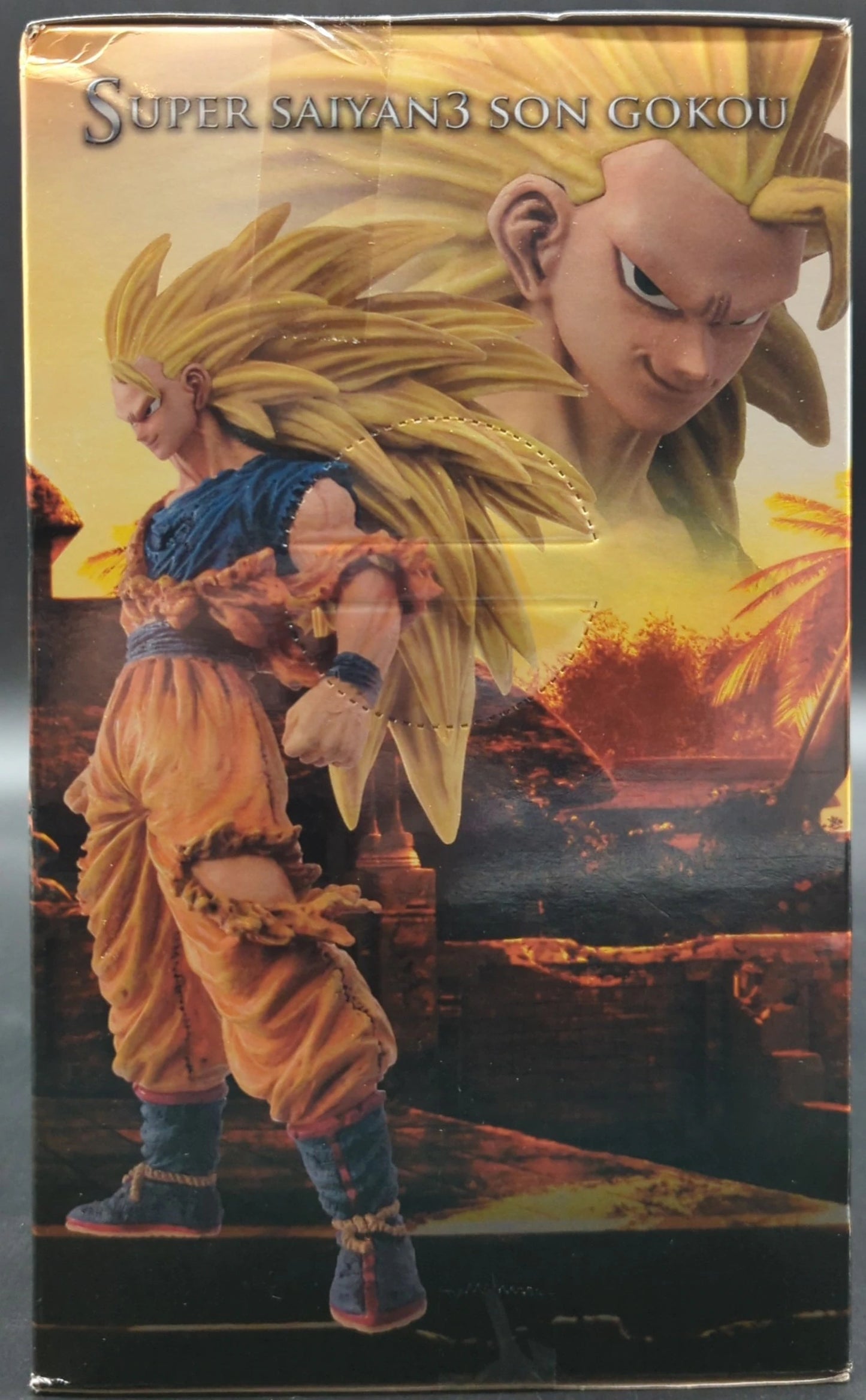 Banpresto DB SCultures BIG3 Zoukei Tenkaichi Budokai Super Saiyan 3 Son Goku