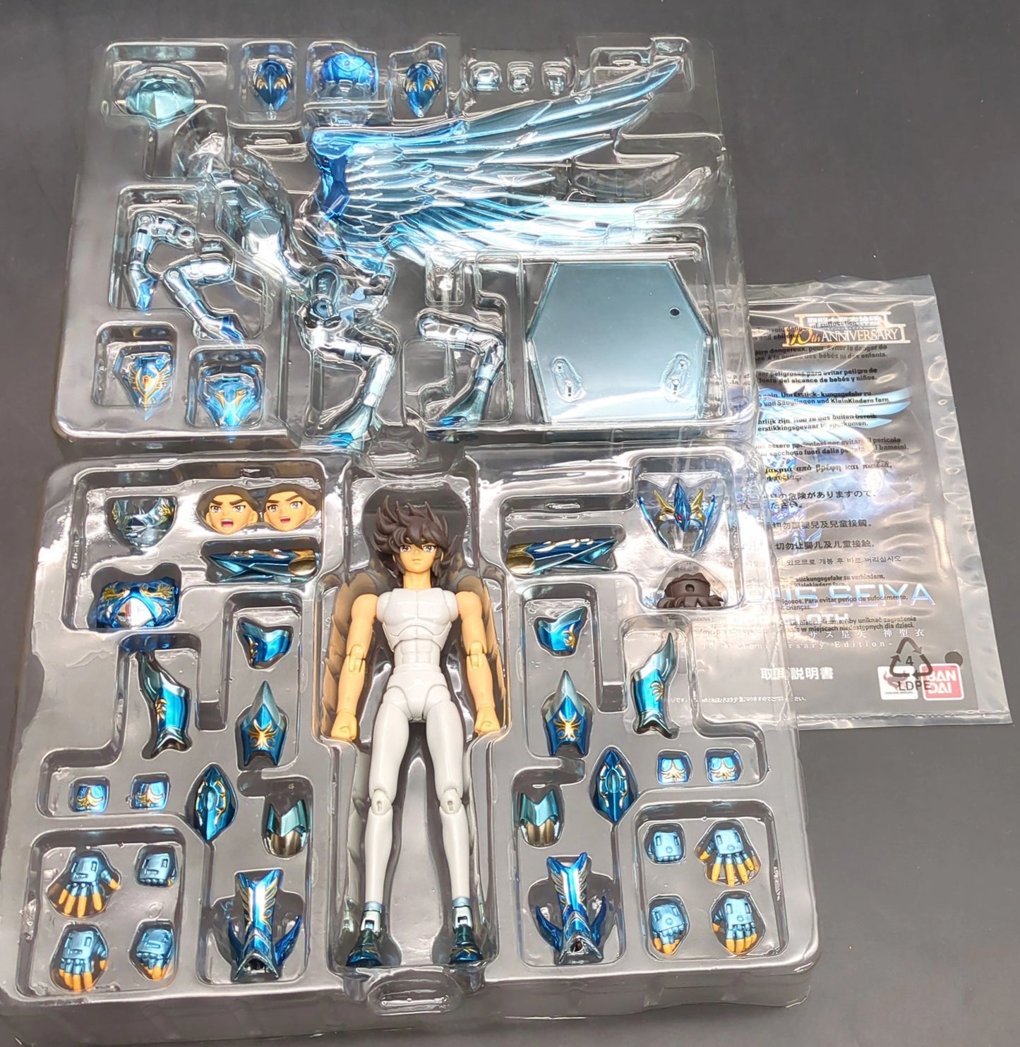 BANDAI Saint Seiya Myth Cloth Masami Kurumada Pegasus Seiya God Cloth 10th Anniversary Edition