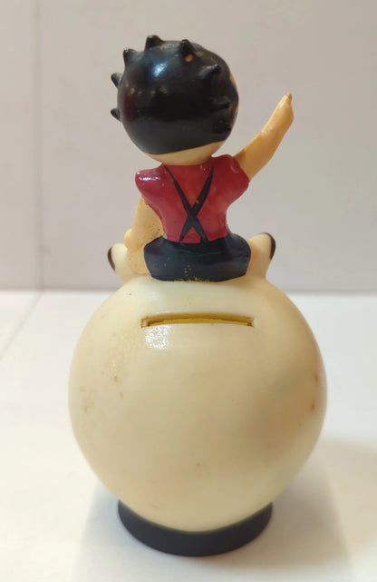 Mitsubishi Trust Bank Spardose Kuri-chan reitet auf dem Dragon Ball 130 mm