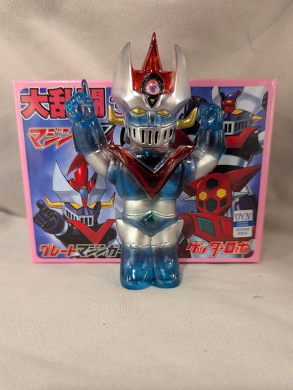 KAIJU ONE RFTERM0TOKEN 大乱闘ver.3.0 グレート RFTERM1TOKEN フィンガーパペット クリアブルー成型/レッド/シルバー
