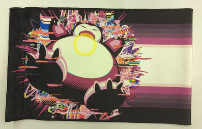 Pokemon Die-cut Towel/Hyper Beam Pocket Monsters Snorlax