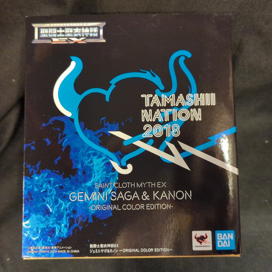 BANDAI SPIRITS Saint Seiya Myth Cloth EX Masami Kurumada Gemini Saga Kanon / ORIGINAL COLOR EDITION / Tamashii Nation Limited