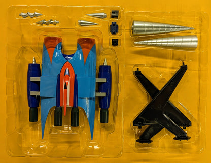 Bandai Soul of Chogokin Drill Spacer and Marine Spazer set Compatible with Grendizer DC GX-76X2