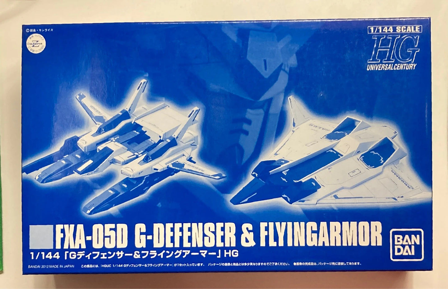 Bandai HGUC /) G Defensor and Flying Armor 1/144
