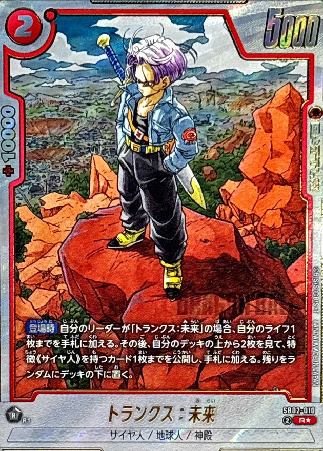 Trunks: Future (parallel/manga picture) [R☆] {SB02-010}