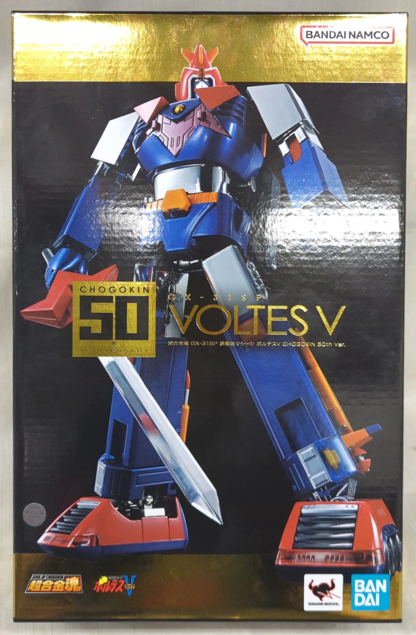 Bandai Soul of Chogokin Voltes V CHOGOKIN 50th Ver.  GX31SP
