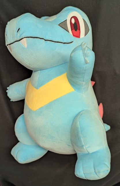 Bandai Spirits Super Soft Plush Toy: Pokemon Totodile