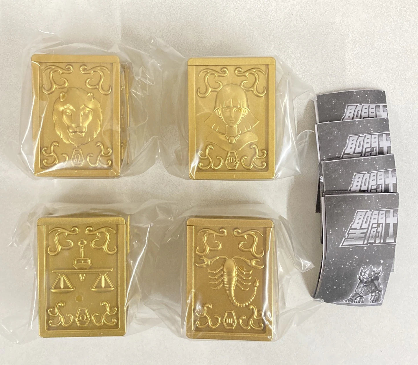Bandai Gold Cloth Collection 2 Saint Seiya Complete 4 Type Set 2