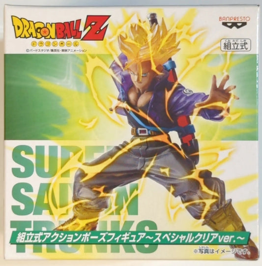 Banpresto assembled action pose figure special clear ver. Super-Saiyan trunks