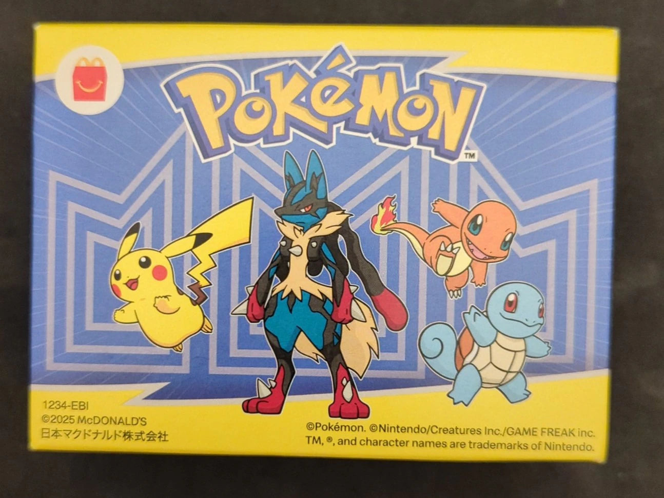 McDonald's Happy set Pokemon Charmander Spinner Series 1