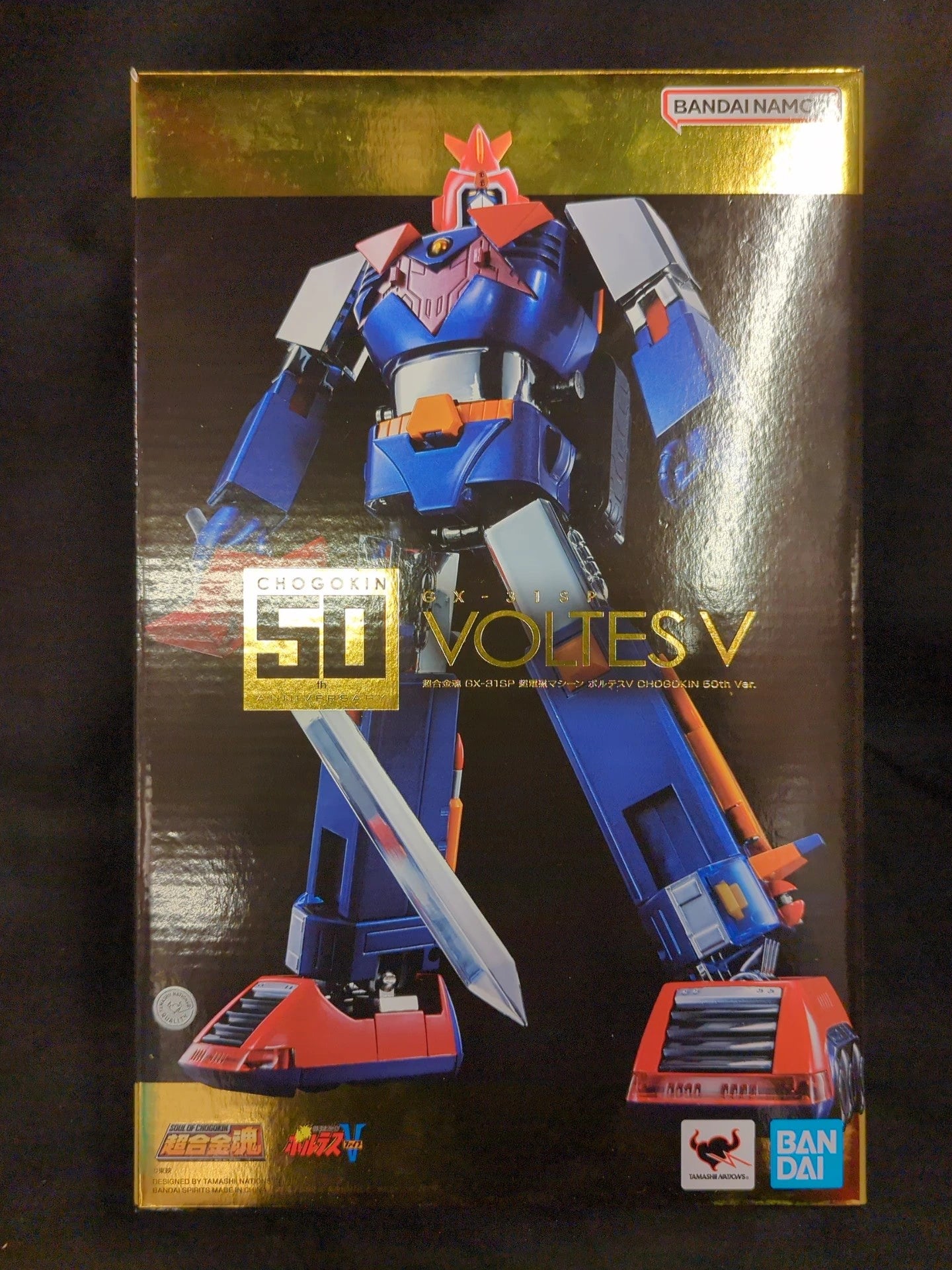 Bandai Soul of Chogokin Voltes V CHOGOKIN 50th Ver. GX31SP