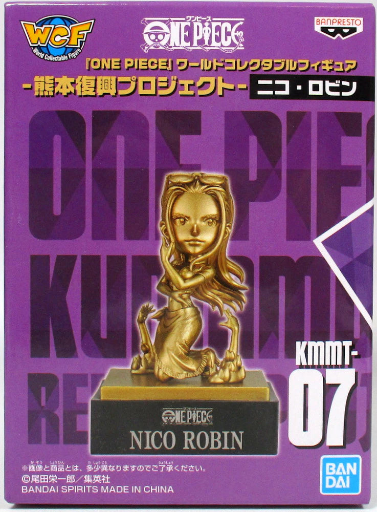 BANDAI SPIRITS WCF One Piece Kumamoto Reconstruction Project KMMT-07 Nico Robin