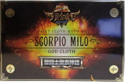 Bandai Saint Seiya Myth Cloth EX Scorpion Milo (God Cloth)