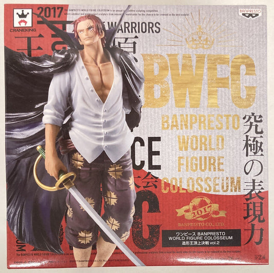 Banpresto WORLD FIGURE COLOSSEUM Zoukeiou-Choujokessen vol.2 Shanks (Normal color)
