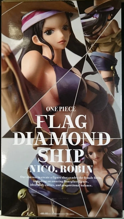 Banpresto FLAG DIAMOND SHIP NICO.ROBIN One Piece Robin