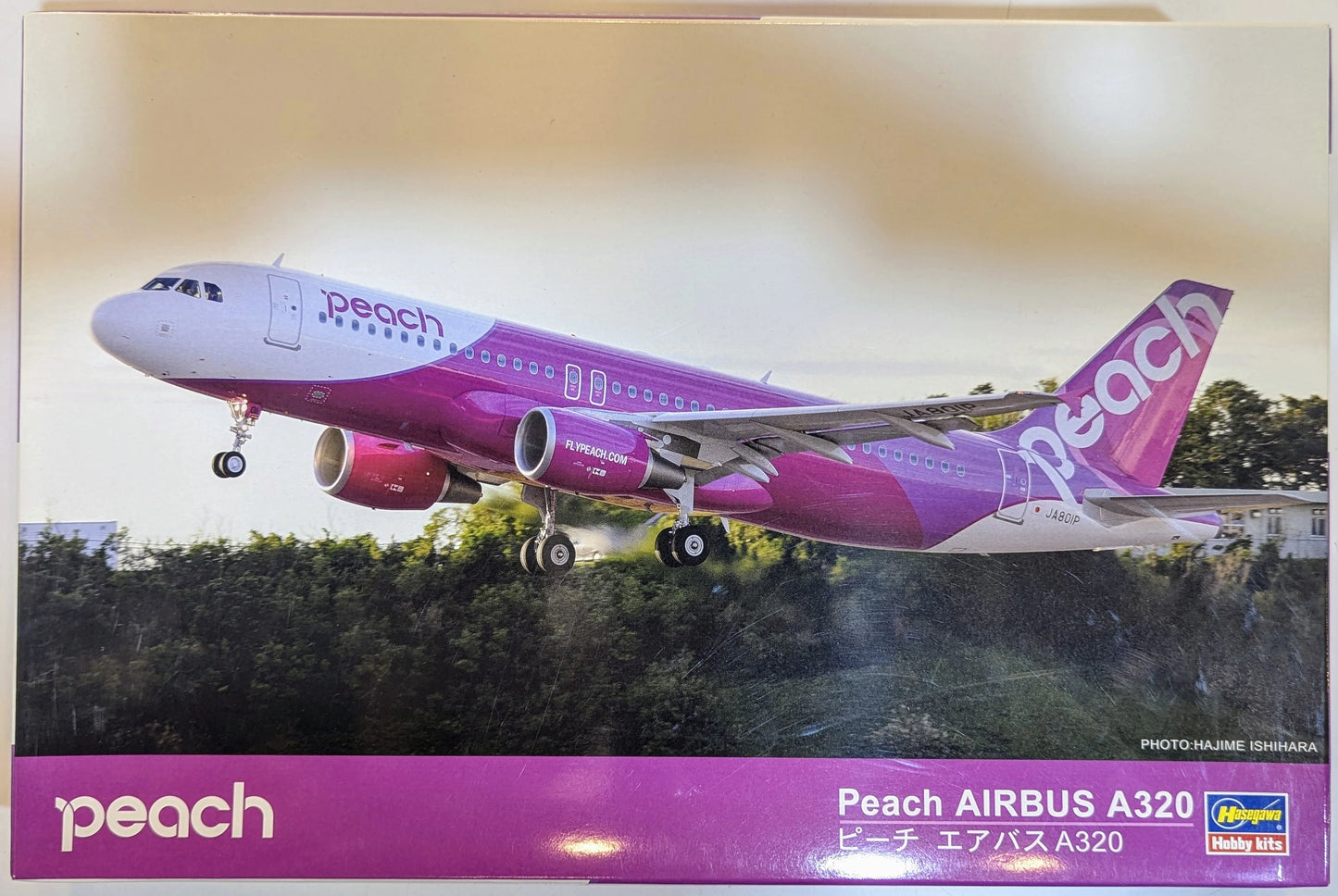Hasegawa 1/144 Peach Airbus A320 10689