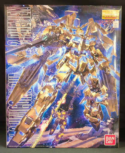 Bandai MG 1/10 0 Mobile Suit Gundam Unicorn Unicorn Gundam Unit 3 Phenex Gold Coating