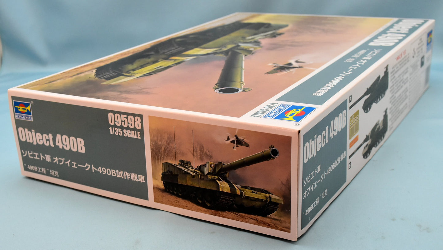 Trumpeter 1/35 Soviet Army Object 490B Prototype Tank 09598