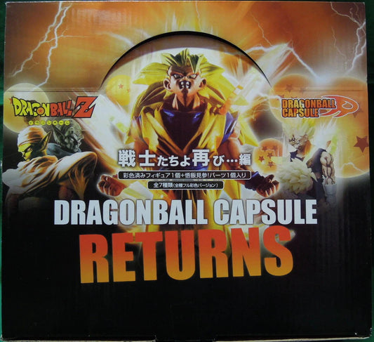 MegaHouse Dragon Ball Capsule Returns: Warriors Again... Complete 7 Type Set