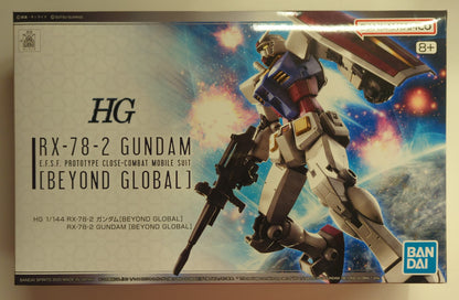 Bandai Spirits HG 1/144 Bandai Namco version RX-78-2 Gundam [BEYOND GLOBAL] / 8+ marking